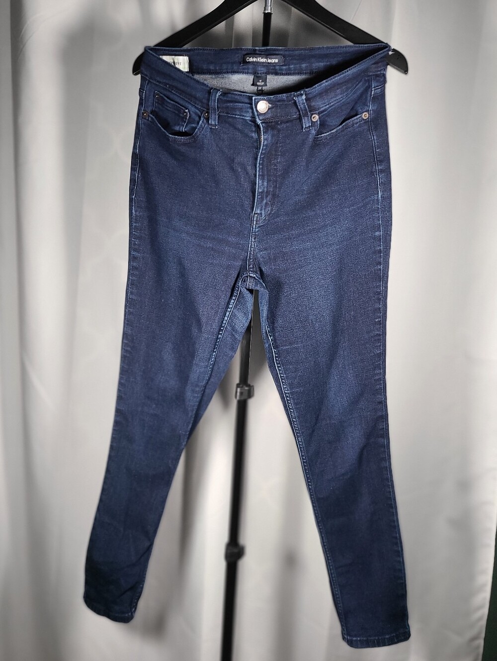 Calvin Klein Jeans Indigo Blue High-Rise Denim